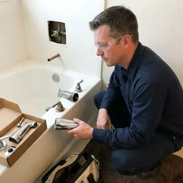 Professional bathtub faucet replacement, Elkhart, IN