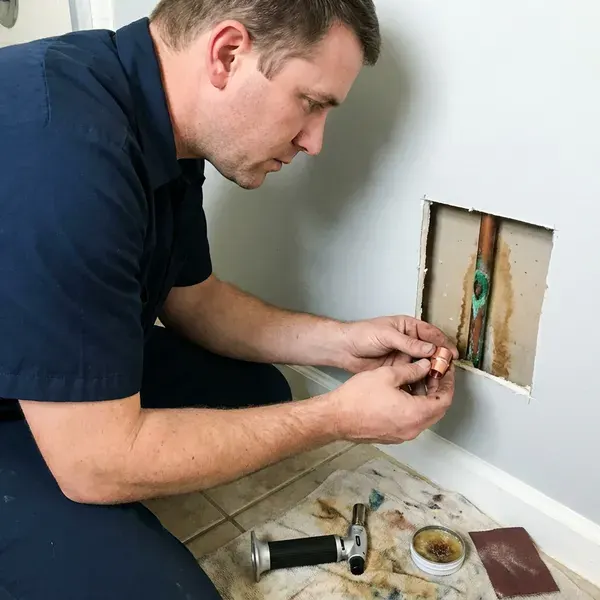 Copper Pipe Leak Repair service for Westfield, IN homeowners