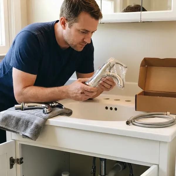 Local faucet replacement by JKN Plumbing, Indianapolis, IN
