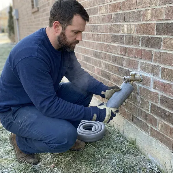 JKN Plumbing technician providing plumbers for frozen pipes in Indianapolis, IN