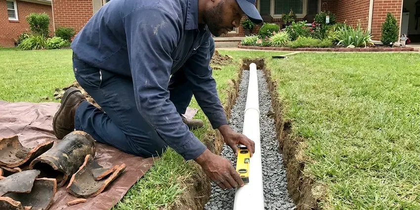 JKN Plumbing technician providing gas leak repair in Fort Wayne